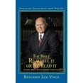 thumbnail image 1 of Bible, Re-write It or Re-read It : Do We Really Need Another Version of the Bible?, 1 of 1