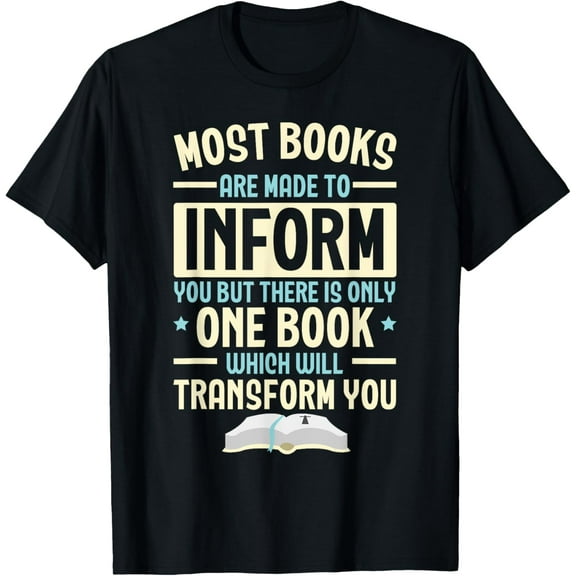 Bible Reader Religious Pastor Scripture Christian Believer T-ShirtBrand clothing, men and women can wear, black, white, gifts.