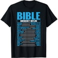 thumbnail image 1 of Bible Reader Religious Pastor Scripture Christian Believer T-Shirt, 1 of 4