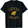 thumbnail image 1 of Bible Reader. The Good News. Christian Devotional T-Shirt, 1 of 4