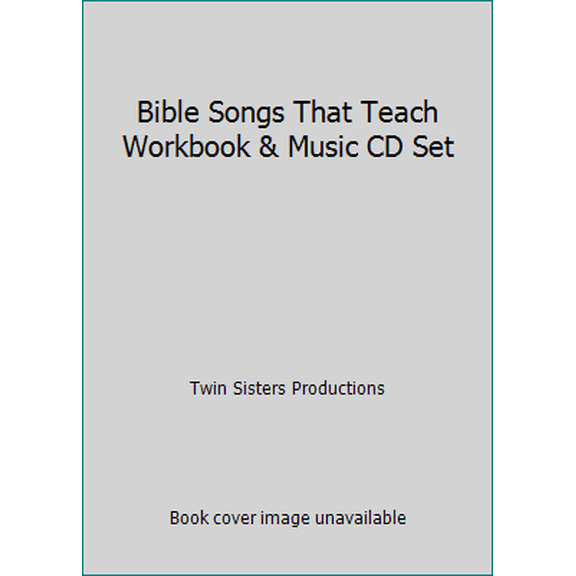 Pre-Owned Bible Songs Workbook (Paperback) 1575838974 9781575838977