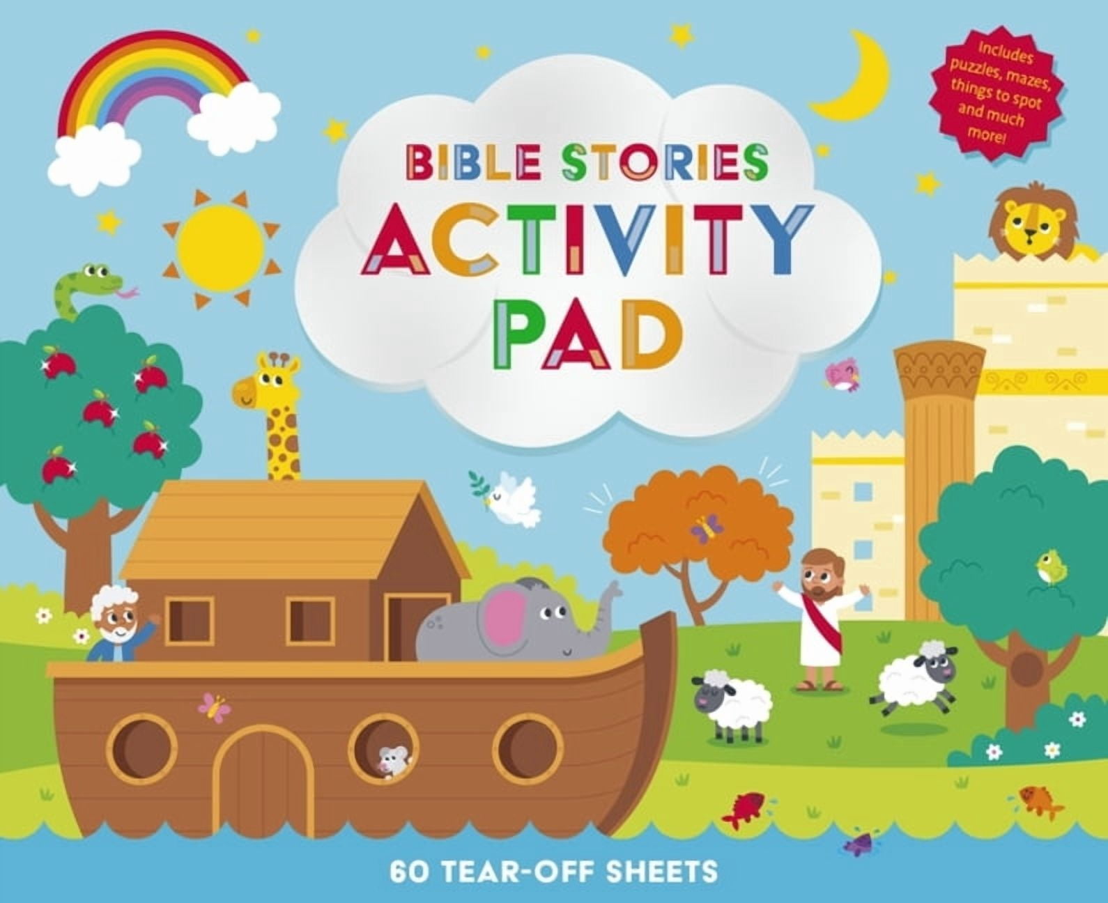 Bible Stories Activity Pad: 60 Activities for 5 Years and Under, (Paperback)