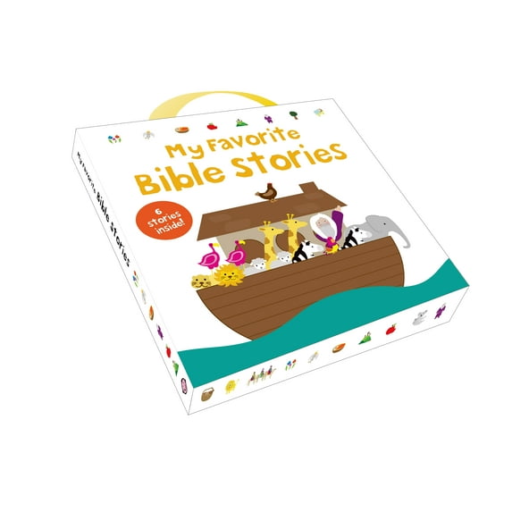 Bible Stories: My Favorite Bible Stories: Noah's Ark, the Miracles of Jesus, the Birth of Jesus, the Story of Easter, the Story of Moses, the Story of Creation (Paperback)