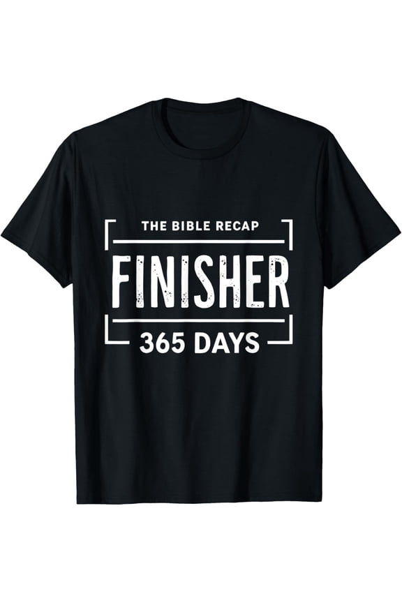 Bible Study Completion Gift T-Shirt, The Bible Recap Finisher Religious Tee
