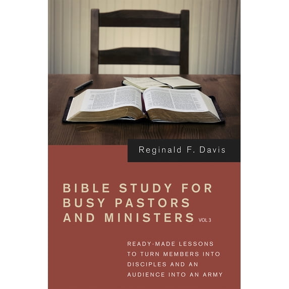Cover of Bible Study for Busy Pastors and Ministers Volume 3