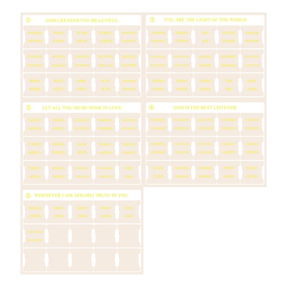 Bible Tabs, 75 Tabs, Laminated Bible Index Tabs for Women and Men, Bible Book Tabs for Easy Navigation, Large Print Easy to Read
