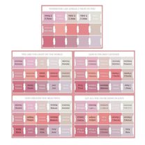 Bible Tabs with Unique Stickers, 75 Bible Tabs for Women, Laminated Bible Tabs, Christian Gifts, Large Print Bible Tabs for Easy Navigation, Bible Book Index Tabs Labels, Bible Study Supplies,Pink