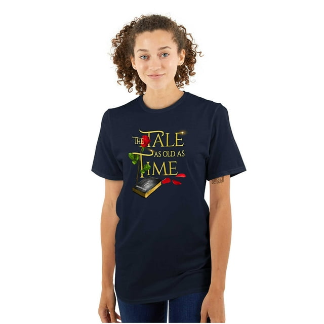 Bible Tale Old As Time Rose Faith Women's Graphic T Shirt Tees Brisco ...