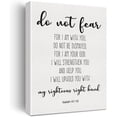 thumbnail image 1 of Bible Verse Art Wall Decor Isaiah 41:10 Do Not Fear Scripture Canvas Painting Prints for Home Dining Room Living Room Wall Decor Framed Artwork Christian Gifts(12x15 Inch), 1 of 5