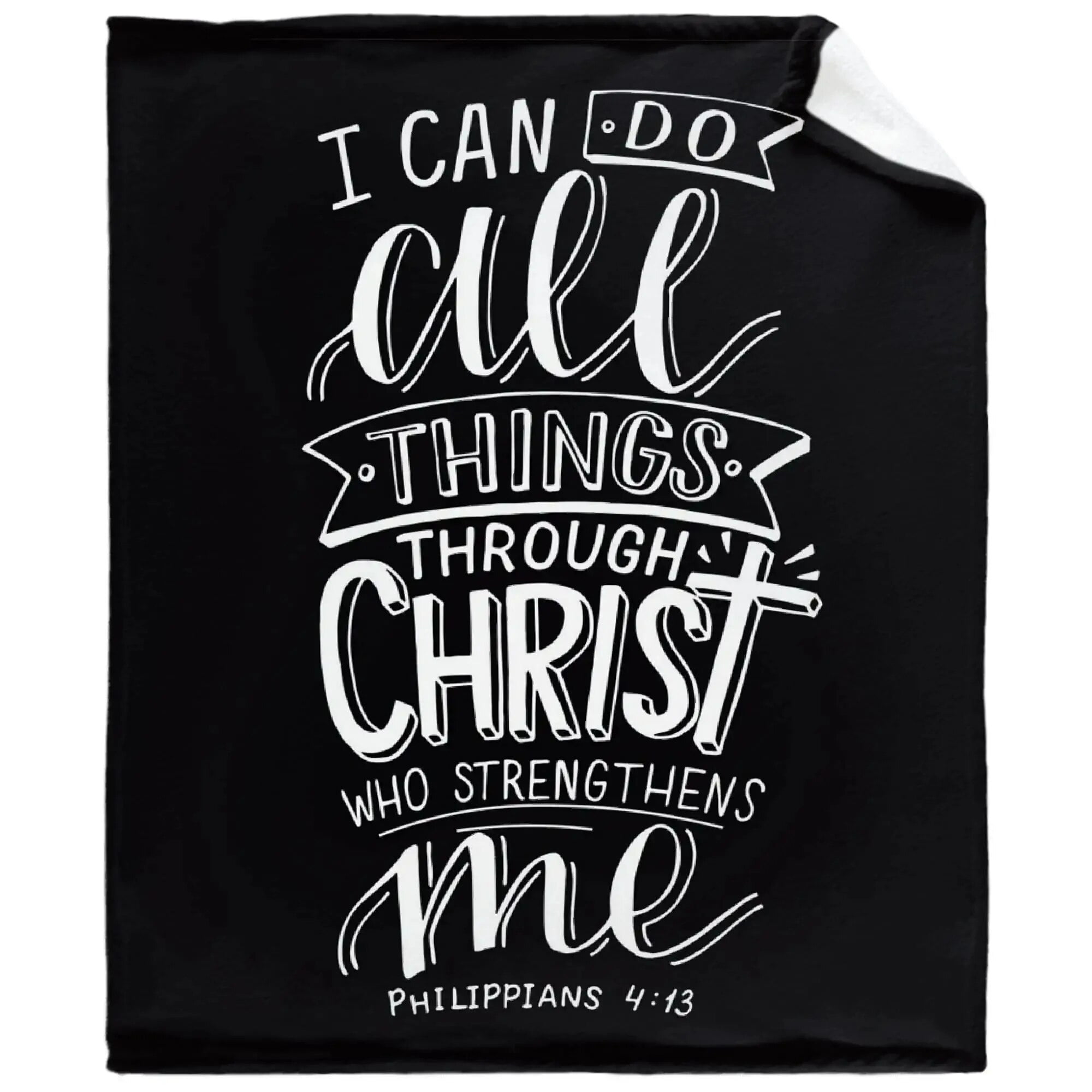 Bible Verse Blanket Inspirational Prayer Religious Soft Flannel Throw ...