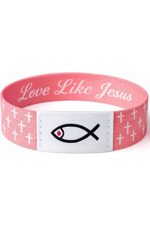 Bible Verse Bracelets with Touch Chip, Tap to Read Scripture, Crystal, Style F2373