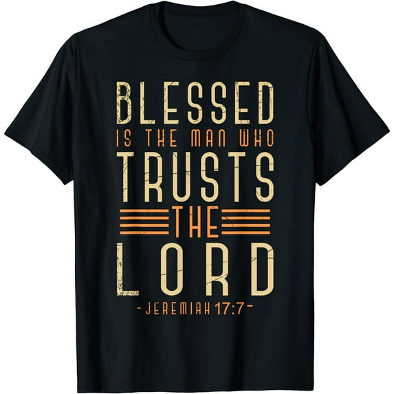 Bible Verse Christian God Savior Devotee Men Gift Jesus T-Shirt Black Medium