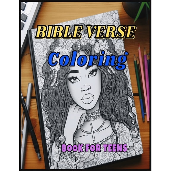 Bible Verse Coloring Book For Teens: God's Love (Paperback)