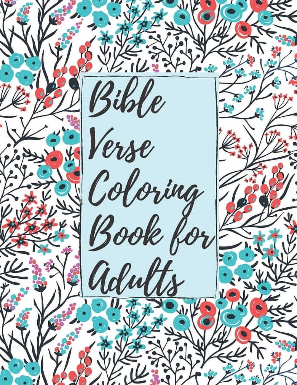 Bible Verse Coloring Book for Adults: Inspirational Christian Bible