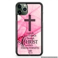 thumbnail image 1 of Bible Verse Cross Christian Cell Phone Case Slim Hard Rubber Custom Cover For iPhone 13 Pro Max Mini 12 XS XR, 1 of 5