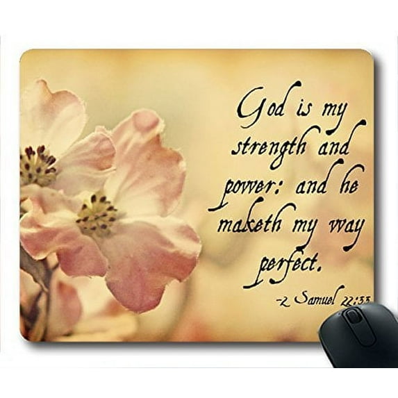 Bible Verse Faith Mouse pads Gaming Mouse Pad 9.84x7.87 inches