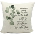 thumbnail image 1 of Bible Verse Gifts, Jeremiah 29 11 Gifts, Pillow Covers 18x18,Christian Gifts,Christian Gifts for Women, 1 of 5