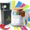 thumbnail image 1 of Bible Verse Jar,Scripture Prayer Cards Holy Read Me When Bible Verses Jar,Confirmation Baptisms Christian Gifts for Women Men Teen Girls Boy,Birthday Christmas Gifts for Women Men Teens Mom Friends, 1 of 9