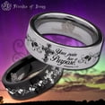 thumbnail image 1 of Bible Verse Philippians 1:29 Tungsten Carbide Ring, 1 of 9