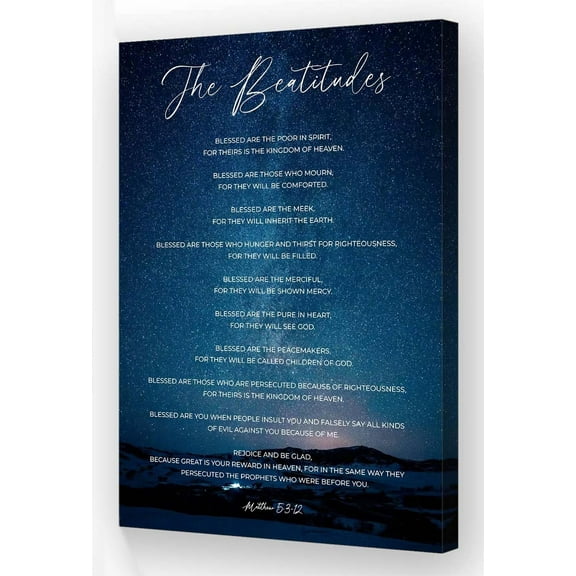 Bible Verse Poster Framed Vintage Religious Quotes Wall Art Christian Canvas Inspirational Bible Scripture Wall Art Prints for Wall Decor