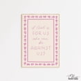 thumbnail image 1 of Bible Verse Poster Romans 8:31 If God is For Us Pink Beige Faith Wall Decor, Unframed Paper Poster 24x36in, 1 of 4