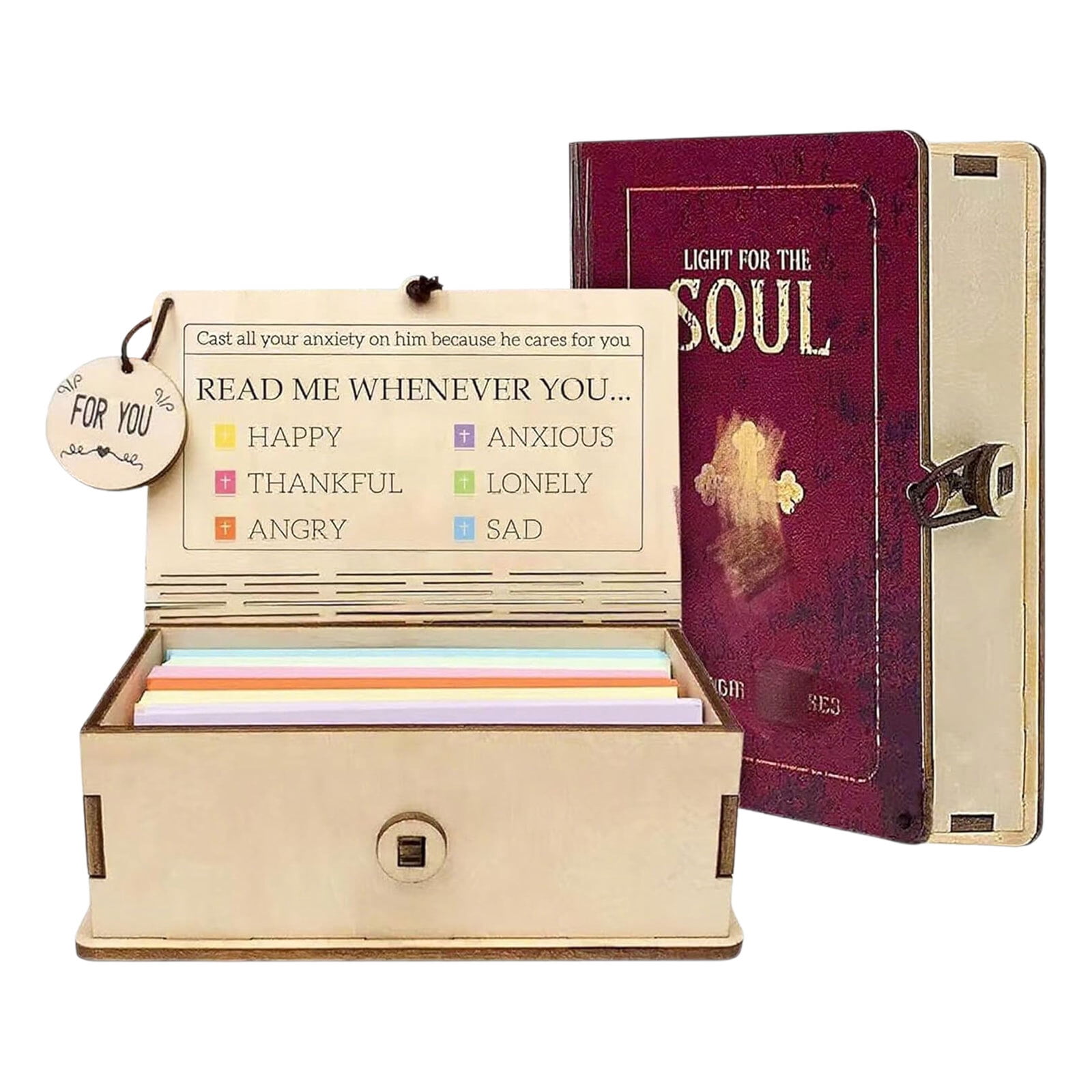 Bible Verse Prayer Card Box, 150 Cards with Inspirational Scripture ...