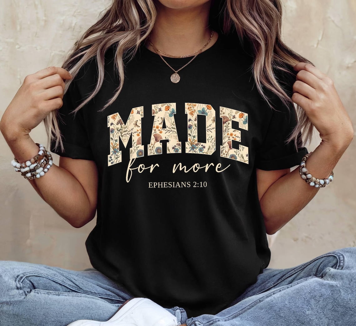 Bible Verse Shirt, Cute Christian Shirt For Women,Jesus Shirt,Christian ...