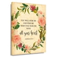 thumbnail image 1 of Bible Verse Wall Art Isaiah 64 8 Poster Floral wall art Prints On Canvas Flower Decorations For Bedroom Framed 20×30 in, 1 of 5