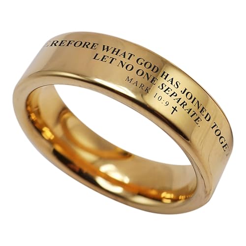 Bible Verse Wedding Band Ring Christian Engagement Ring Filigree Ring ...