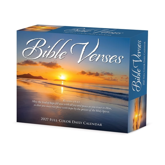 Willow Creek Press, Bible Verses 2027 Box Calendar