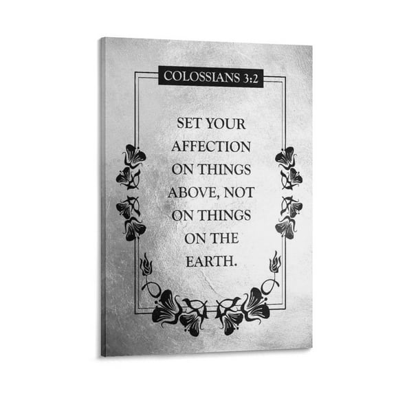 Bible Verses Charcoal Poster Jesus Christ (45) Wall Art Poster Gifts Bedroom Prints Home Decor Hanging Picture Canvas Painting Posters 12x18inch(30x45cm)