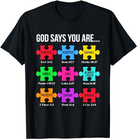 Bible Verses Christian T-Shirt - Walmart.com
