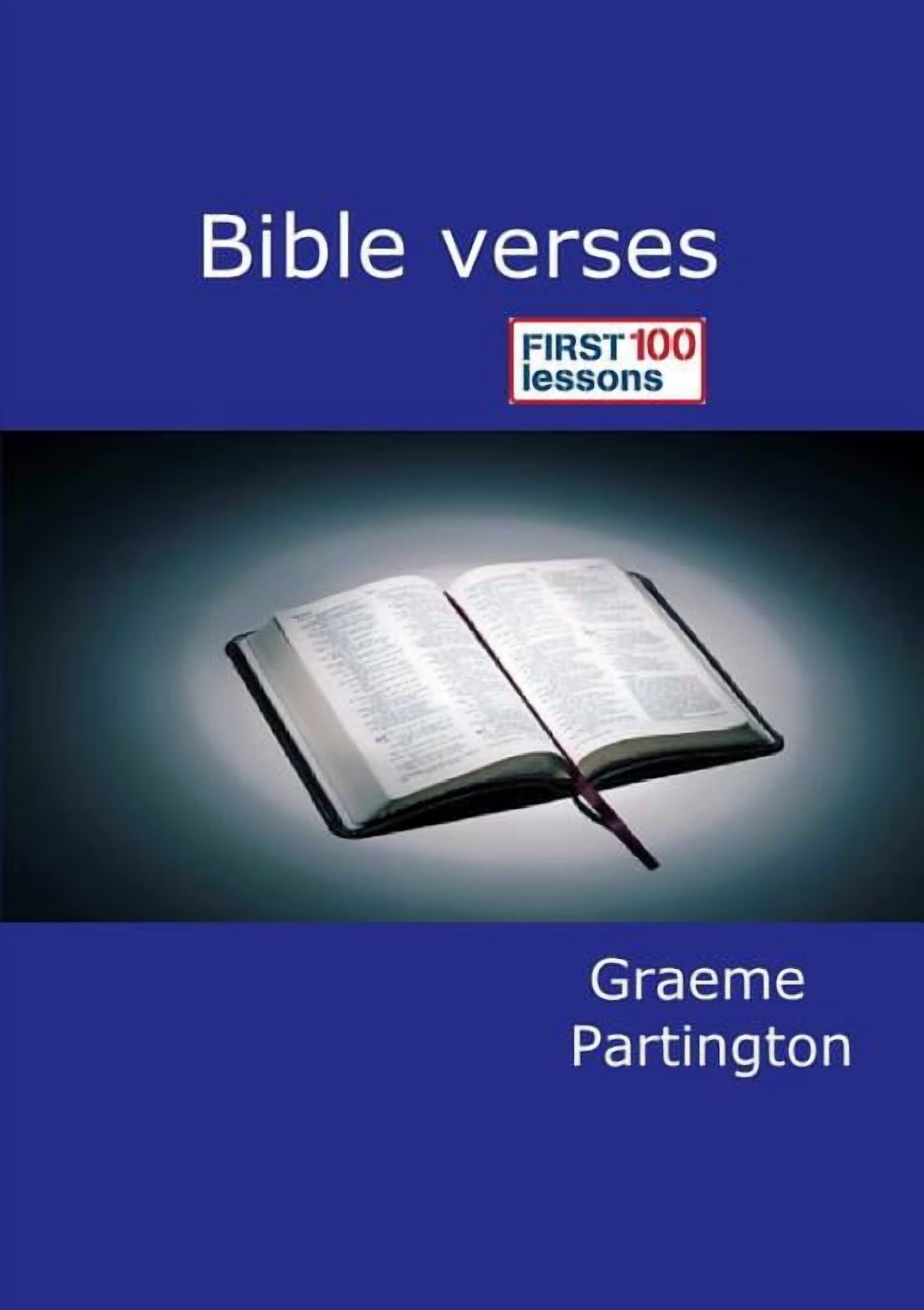 Bible Verses: First 100 Lessons, (Paperback) - Walmart.com