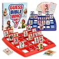 thumbnail image 1 of Bible Who Am I Board Games,Portable 2 Player Fun Family Board Games with Life Story & Verse Cards 24 Holy Bible Characters Christian Party Games, 1 of 7
