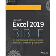 Bible Wiley Excel 2019 Bible, Paperback