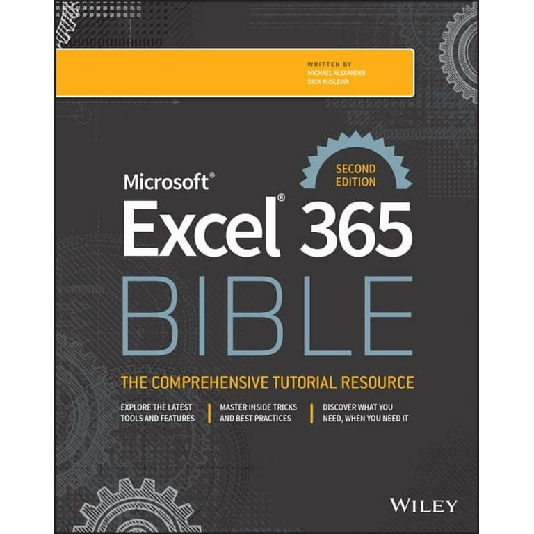 Bible (Wiley) Microsoft Excel 365 Bible, (Paperback) - Walmart.com