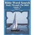 thumbnail image 1 of Bible Word Search Puzzles for Adults Jum Bible Word Search Study Through The Bible: Volume 79 Psalms #1, Book 79, (Paperback), 1 of 1