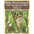 thumbnail image 1 of Bible Word Search Puzzles for Adults Jum Bible Word Search Walk Through The Bible Volume 173: Revelation #2 Extra Large Print, Book 173, (Paperback), 1 of 1