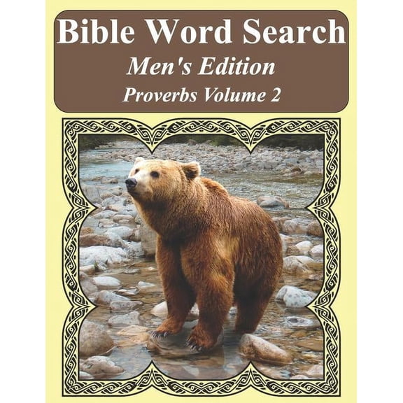 Bible Word Search Puzzles for Adults Jum Bible Word Search Men's Edition: Proverbs Volume 2 Extra Large Print, Book 2, (Paperback)