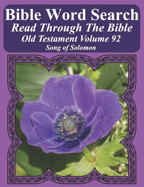 Bible Word Search Puzzles Jumbo Print Fl Bible Word Search Read Through ...