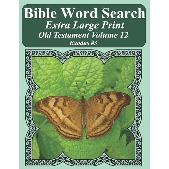 Example For Novel Bible Word Search Puzzles for Adults Jum Bible Word Search Extra Large ...