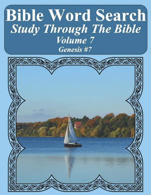 Bible Word Search Puzzles for Adults Jum Bible Word Search Study Through The Bible: Volume 7 Genesis #7, Book 7, (Paperback)