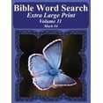 thumbnail image 1 of Bible Word Search Puzzles for Adults Jumbo Print Butterfly E: Bible Word Search Extra Large Print Volume 11: Mark #4 (Paperback), 1 of 1