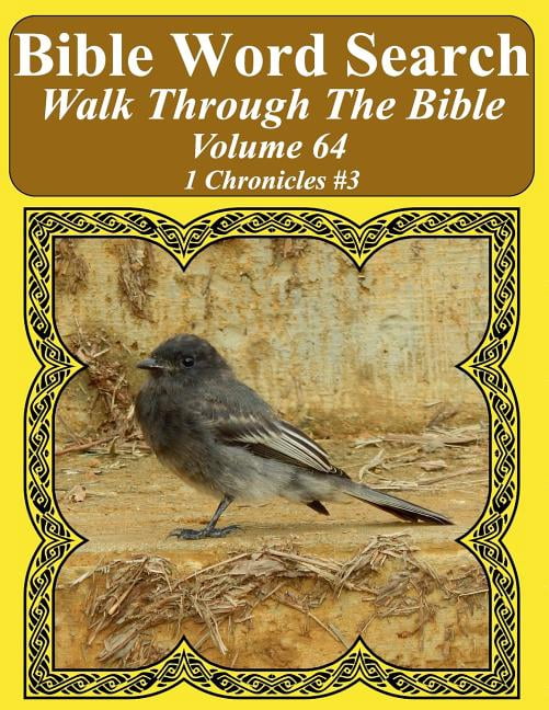 Bible Word Search Walk Through The Bible Volume 64: 1 Chronicles #3 Extra Large Print (Paperback) by T W Pope