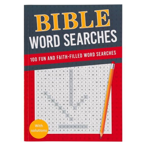 Bible Word Searches: 100 Fun and Faith-Filled Word Searches, (Paperback)