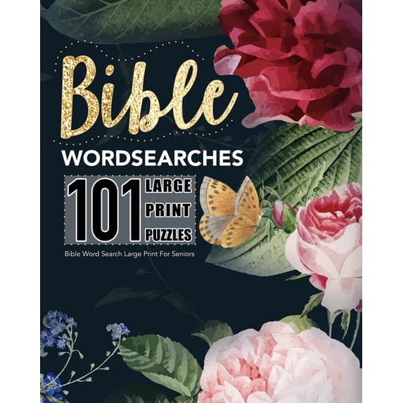 Bible Wordsearches: Bible Word Search 101 Puzzles Large Print: Bible ...