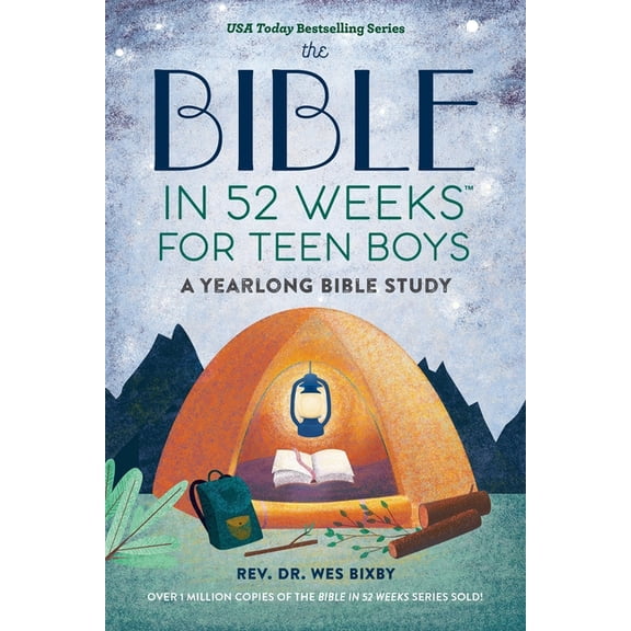 Bible in 52 Weeks The Bible in 52 Weeks for Teen Boys: A Yearlong Bible Study, (Paperback)