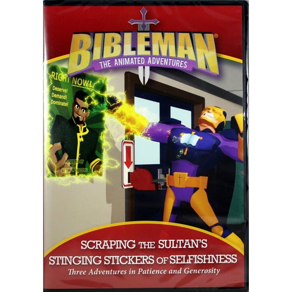 Bibleman: Scraping The Sultan's Stinging Stickers Of Selfishness, Dvd