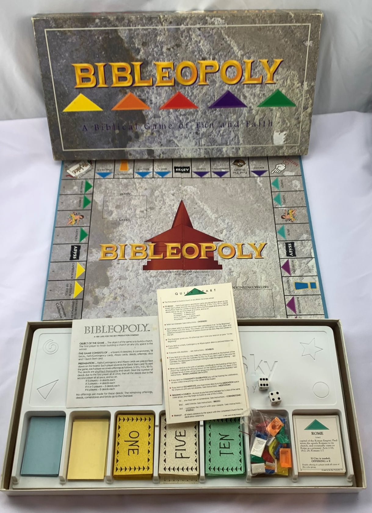 Bibleopoly Game by Late for the Sky