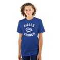 thumbnail image 1 of Bibles Then Brunch Funny Religious Women's Plus Size Graphic Tee Brisco Brands 4X, 1 of 5